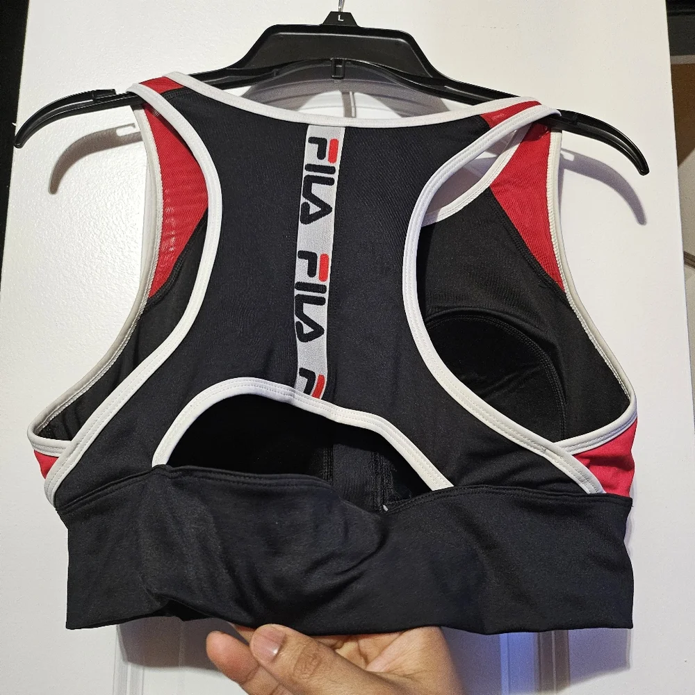 Fila Sports Women's Zip-up Bralette Top